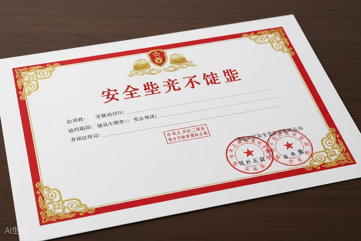安全生产许可证