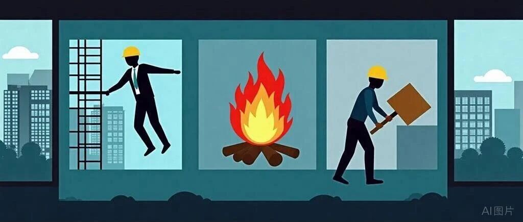 安全不能喊口号：三起事故，三个项目经理被停执业6个月——高处坠落/火灾/起重伤害，全是1人死亡